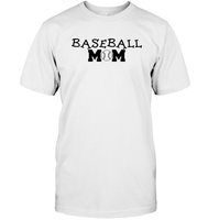 Baseball Mom Shirt Unisex Short Sleeve Classic Tee