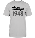1948 Retro Vintage Birth Year Blast Unisex Short Sleeve Classic Tee