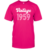 1959 Retro Vintage Birth Year Blast Unisex Short Sleeve Classic Tee