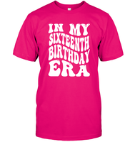 In My Sixteenth Birthday Era Birthday Shirt Unisex Short Sleeve Classic Tee