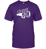 Cheer Mom With Megaphone Unisex Short Sleeve Classic Tee