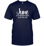 June Birthday Month Unisex Short Sleeve Classic Tee