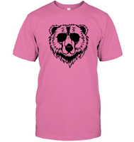 Cool Grizzly Bear Shirt Unisex Short Sleeve Classic Tee