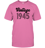 1945 Retro Vintage Birth Year Blast Unisex Short Sleeve Classic Tee