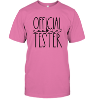 Official Cookie Tester Christmas Shirt Unisex Short Sleeve Classic Tee