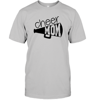 Cheer Mom With Megaphone Unisex Short Sleeve Classic Tee