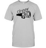 Cheer Mom With Megaphone Unisex Short Sleeve Classic Tee