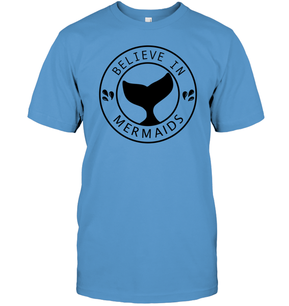 Believe In Mermaids Shirt Unisex Short Sleeve Classic Tee