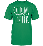 Official Cookie Tester Christmas Shirt Unisex Short Sleeve Classic Tee