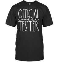 Official Cookie Tester Christmas Shirt Unisex Short Sleeve Classic Tee