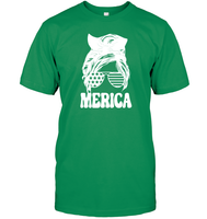 Merica Mom Bun 4th Of July Shirt Unisex Short Sleeve Classic Tee