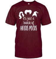 Hocus Pocus It's Just A Bunch Of Hocus Pocus Unisex Short Sleeve Classic Tee