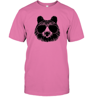 Cool Grizzly Bear Shirt Unisex Short Sleeve Classic Tee