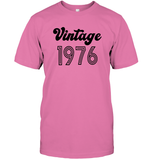 1976 Retro Vintage Birth Year Blast Unisex Short Sleeve Classic Tee