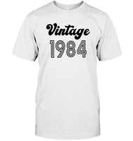 1984 Retro Vintage Birth Year Blast Unisex Short Sleeve Classic Tee