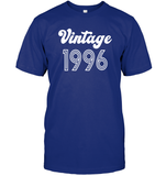 1996 Retro Vintage Birth Year Blast Unisex Short Sleeve Classic Tee