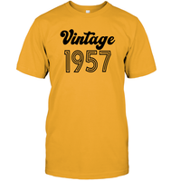 1957 Retro Vintage Birth Year Blast Unisex Short Sleeve Classic Tee
