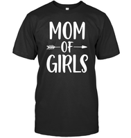 Mom Of Girls Family Shirt Unisex Short Sleeve Classic Tee