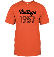 1957 Retro Vintage Birth Year Blast Unisex Short Sleeve Classic Tee