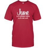 June Birthday Month Unisex Short Sleeve Classic Tee
