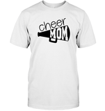 Cheer Mom With Megaphone Unisex Short Sleeve Classic Tee