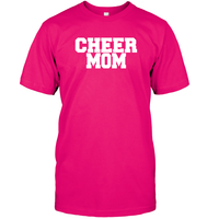 Cheer Mom T Shirt Unisex Short Sleeve Classic Tee