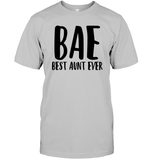 BAE Best Aunt Ever Family Shirt Unisex Short Sleeve Classic Tee