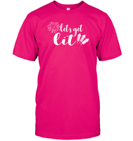 Let's Get Lit 4th Of July Shirt Unisex Short Sleeve Classic Tee