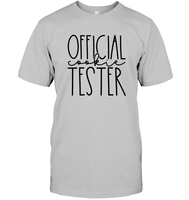 Official Cookie Tester Christmas Shirt Unisex Short Sleeve Classic Tee