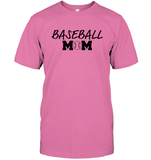 Baseball Mom Shirt Unisex Short Sleeve Classic Tee