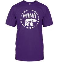 Mama Bear Family Shirt Unisex Short Sleeve Classic Tee