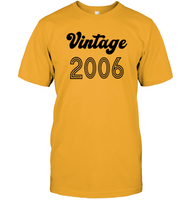 2006 Retro Vintage Birth Year Blast Unisex Short Sleeve Classic Tee