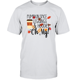 Pumpkin Spice, Leggings, & Hoodies. Oh Y'all – Fall Vibes Tee T Shirt, Long Sleeve, Hoodie, And Sweatshirt