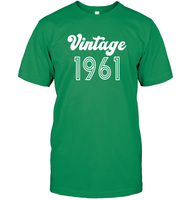1961 Retro Vintage Birth Year Blast Unisex Short Sleeve Classic Tee