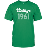 1961 Retro Vintage Birth Year Blast Unisex Short Sleeve Classic Tee