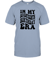In My Seventeenth Birthday Era Birthday Shirt Unisex Short Sleeve Classic Tee