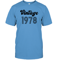 1978 Retro Vintage Birth Year Blast Unisex Short Sleeve Classic Tee