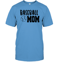 Baseball Mom Shirt Unisex Short Sleeve Classic Tee With Baseball