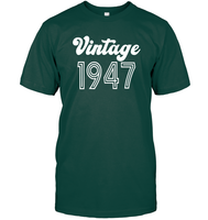 1947 Retro Vintage Birth Year Blast Unisex Short Sleeve Classic Tee
