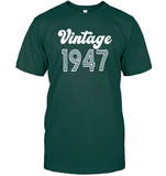 1947 Retro Vintage Birth Year Blast Unisex Short Sleeve Classic Tee