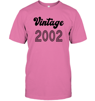 2002 Retro Vintage Birth Year Blast Unisex Short Sleeve Classic Tee