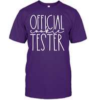 Official Cookie Tester Christmas Shirt Unisex Short Sleeve Classic Tee