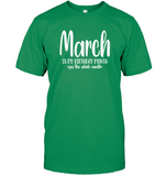 March Birthday Month Unisex Short Sleeve Classic Tee