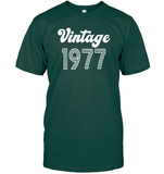 1977 Retro Vintage Birth Year Blast Unisex Short Sleeve Classic Tee