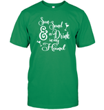 Sun Sand & A Drink In My Hand Bachelorette Shirt For Women