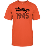 1945 Retro Vintage Birth Year Blast Unisex Short Sleeve Classic Tee
