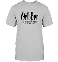 October Birthday Month Unisex Short Sleeve Classic Tee