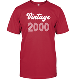 2000 Retro Vintage Birth Year Blast Unisex Short Sleeve Classic Tee