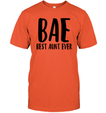 BAE Best Aunt Ever Family Shirt Unisex Short Sleeve Classic Tee