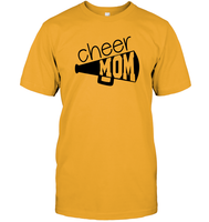 Cheer Mom With Megaphone Unisex Short Sleeve Classic Tee